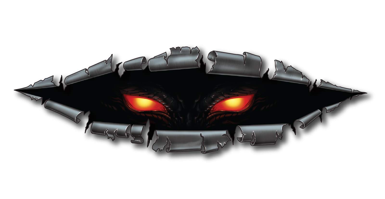 Peeking Monster in Trunk car Decal Vinyl Sticker Window Truck Bumper Vehicle 3M