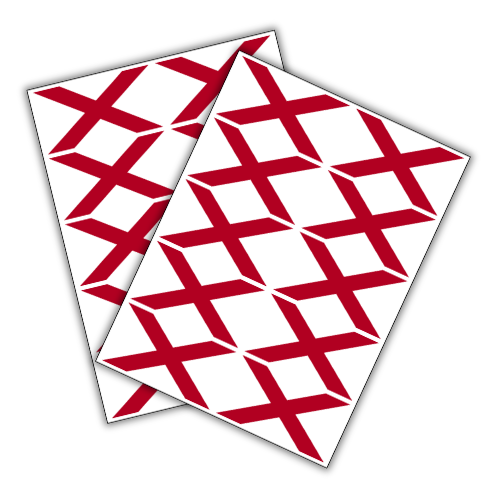 Sticker Pack - Alabama Flag Stickers - Made of 3M Vinyl - Alabama Patriotic Stickers - Bubble-Free Adhesive - Dishwasher Safe