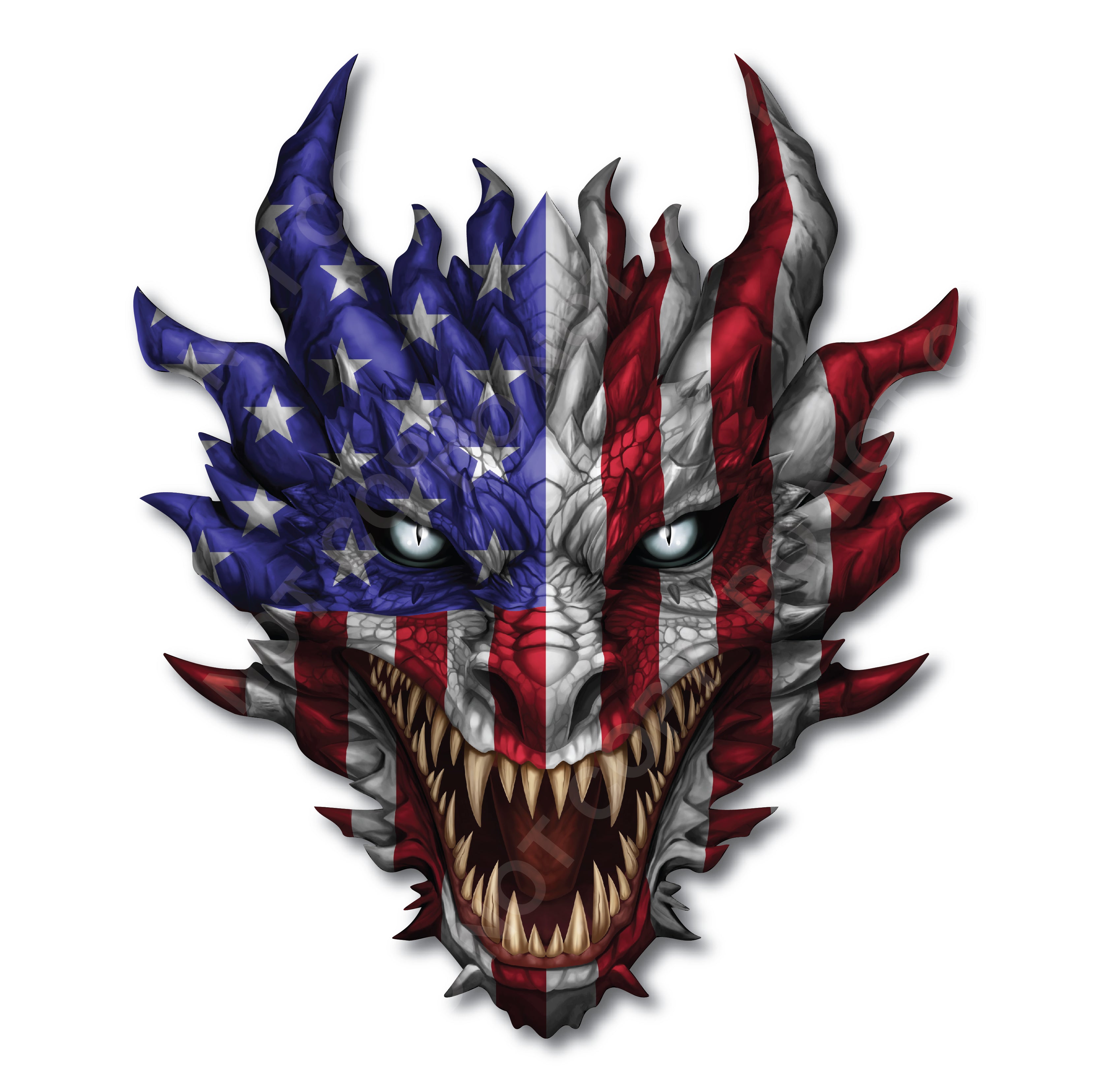 Dragon Decal for Tumbler, Car, Truck, Window, Bumper, or Wall – Girl Fantasy Waterproof Sticker Printed in The USA with TR2 Truvis Ink on Premium 3M Vinyl – Durable, Weatherproof, Easy to Apply