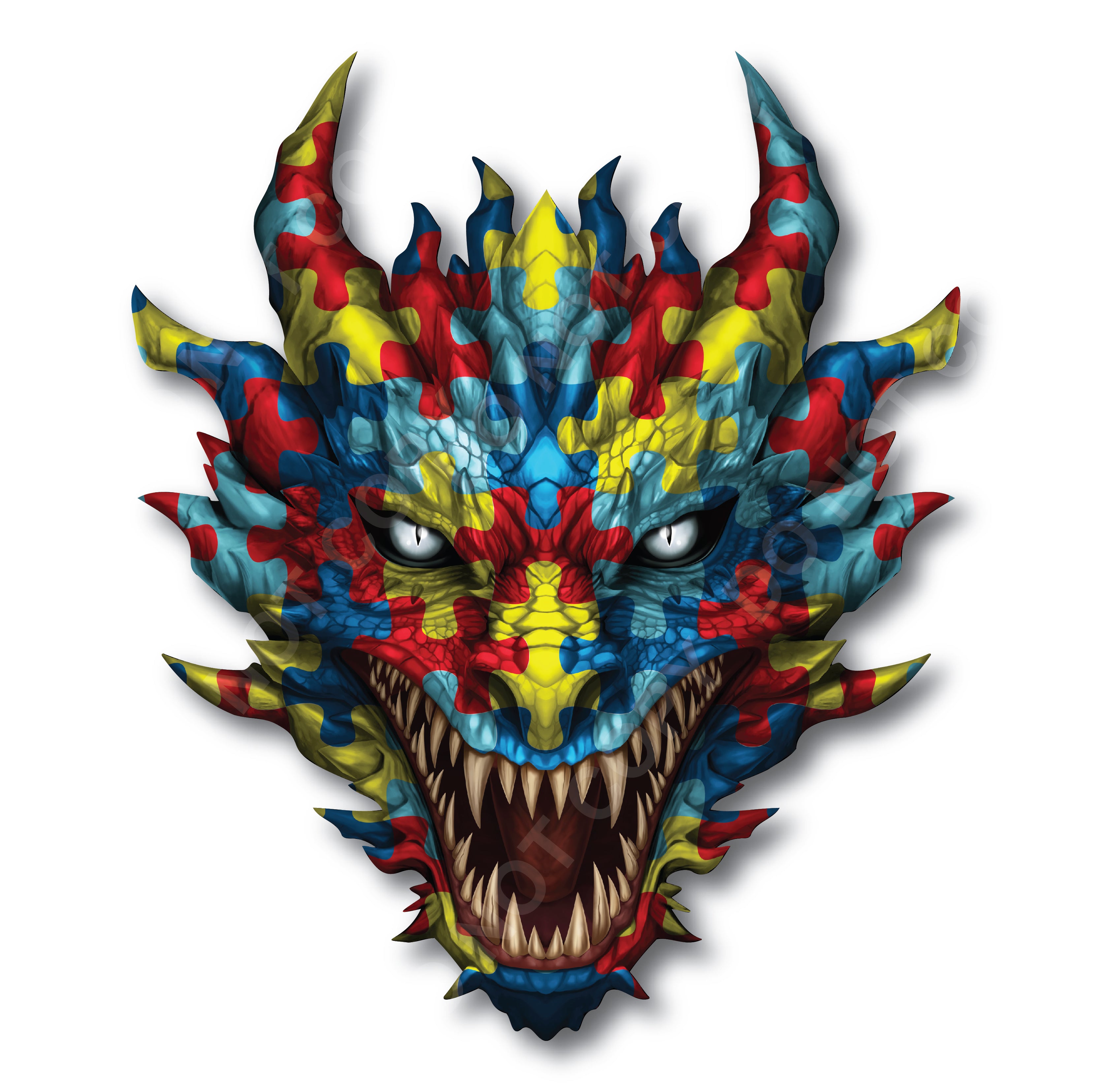 Dragon Decal for Tumbler, Car, Truck, Window, Bumper, or Wall – Girl Fantasy Waterproof Sticker Printed in The USA with TR2 Truvis Ink on Premium 3M Vinyl – Durable, Weatherproof, Easy to Apply