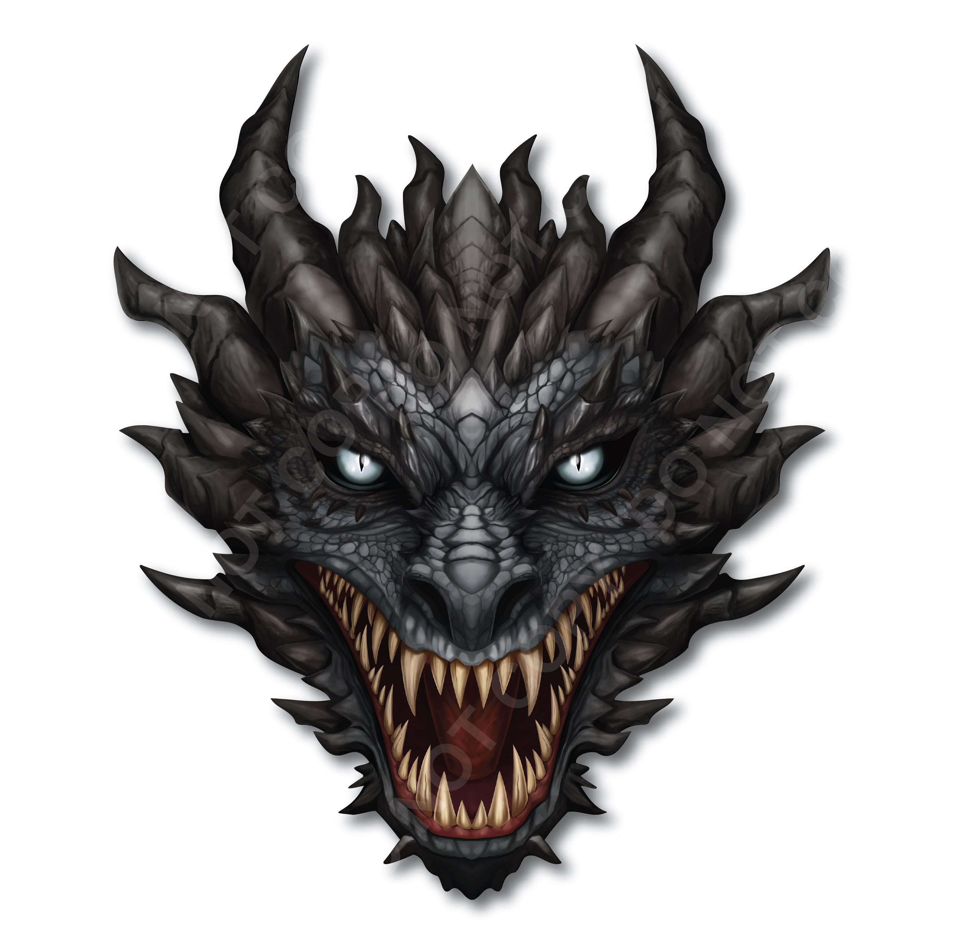 Dragon Decal for Tumbler, Car, Truck, Window, Bumper, or Wall – Girl Fantasy Waterproof Sticker Printed in The USA with TR2 Truvis Ink on Premium 3M Vinyl – Durable, Weatherproof, Easy to Apply