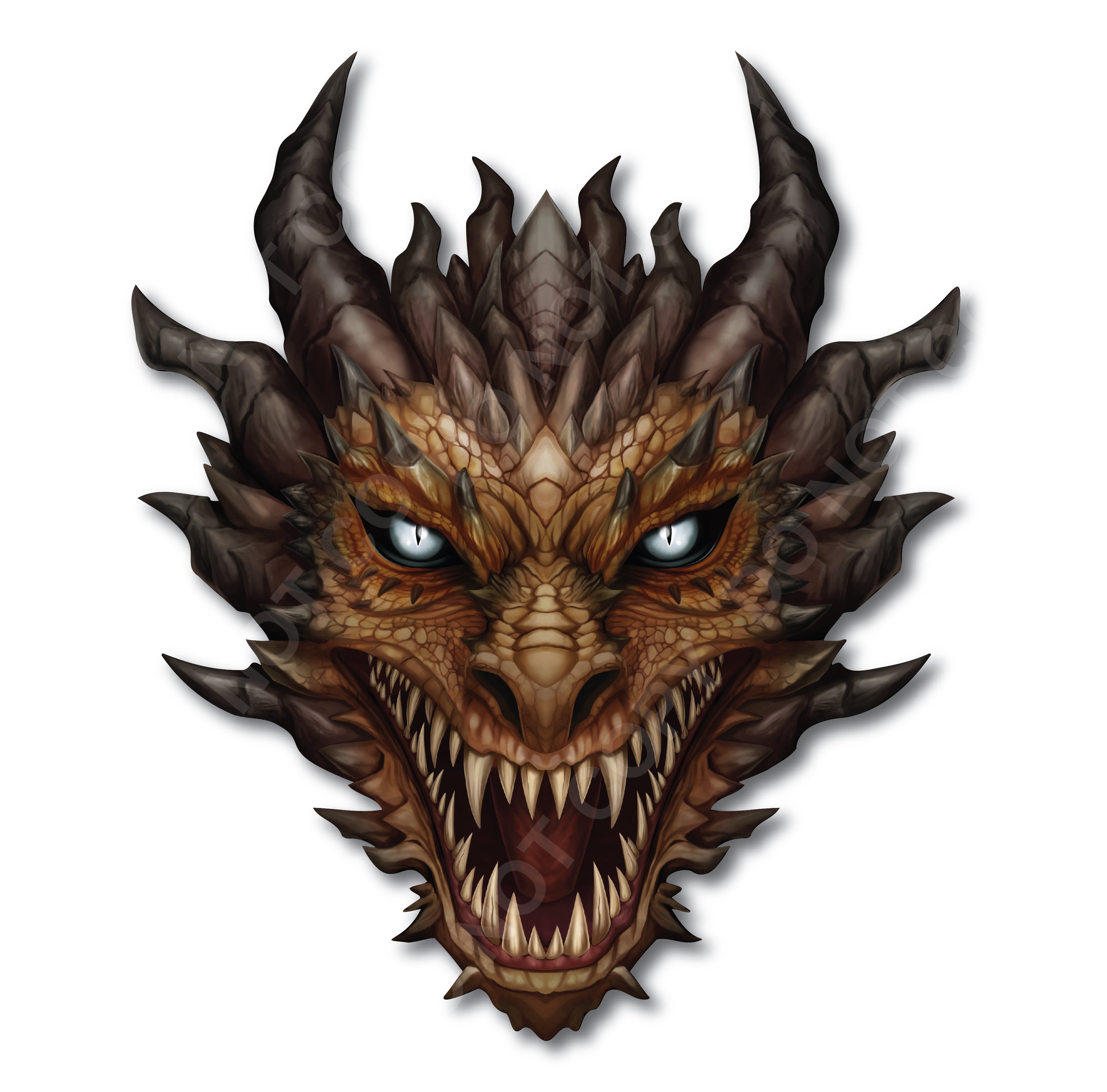 Dragon Decal for Tumbler, Car, Truck, Window, Bumper, or Wall – Girl Fantasy Waterproof Sticker Printed in The USA with TR2 Truvis Ink on Premium 3M Vinyl – Durable, Weatherproof, Easy to Apply