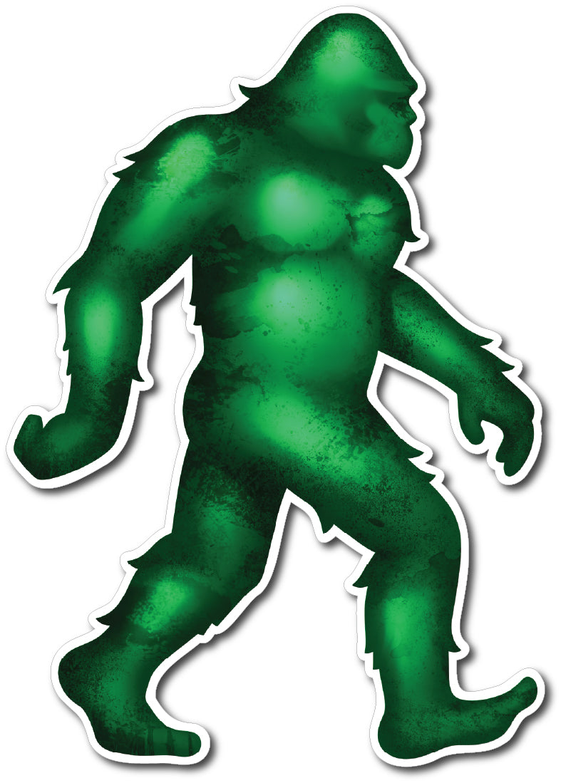 Decals by Haley Sasquatch Bigfoot Sticker - Decal Sticker for Car, Truck, Bumper - 3M Vinyl Decal for Vehicle, Indoor/Outdoor Use Sticker, Patriotic Yeti Design