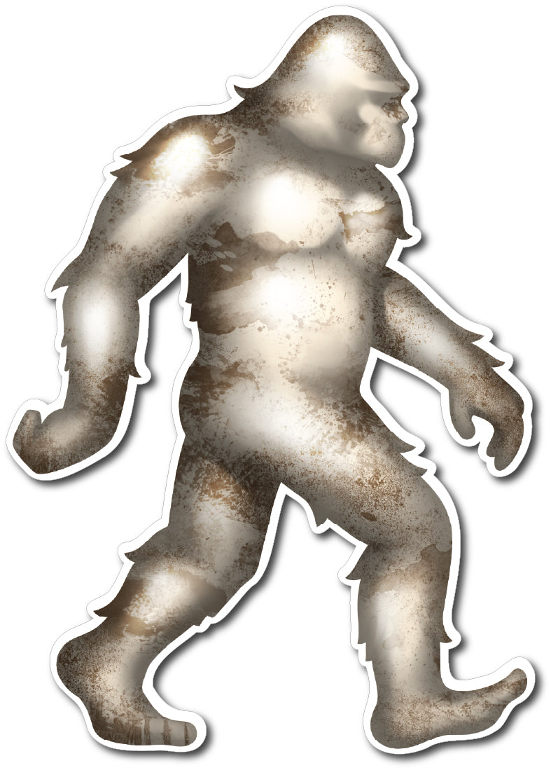 Decals by Haley Sasquatch Bigfoot Sticker - Decal Sticker for Car, Truck, Bumper - 3M Vinyl Decal for Vehicle, Indoor/Outdoor Use Sticker, Patriotic Yeti Design