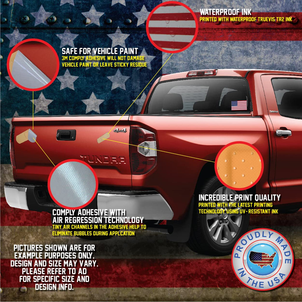 Decals by Haley 4 Pack Vehicle Bandage Stickers for Cars and Trucks Big 3M Decal Bumper Huge dent Cover auto Funny Graphic Viny Safe for Paint Damaged Scratched ding Body Decals Sticker Crack Large