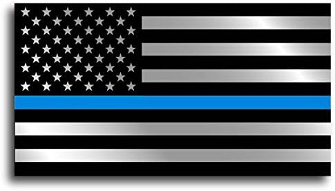Sticker Pack - Thin Blue Line Police Officer BLM American Flag 3M Vinyl Decal Sticker Car Truck