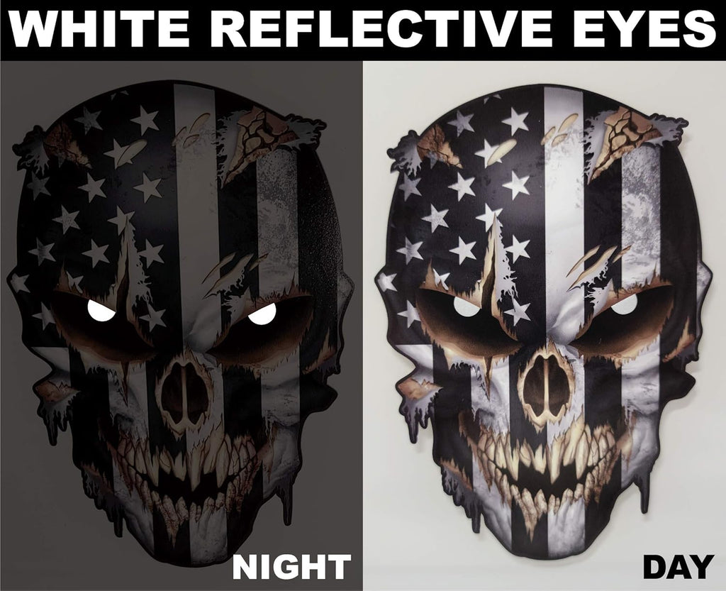 Variety Pack of Small Spartan Helmet Skull Molon Labe Decal Sticker Sniper USA Flag (4 Pack)